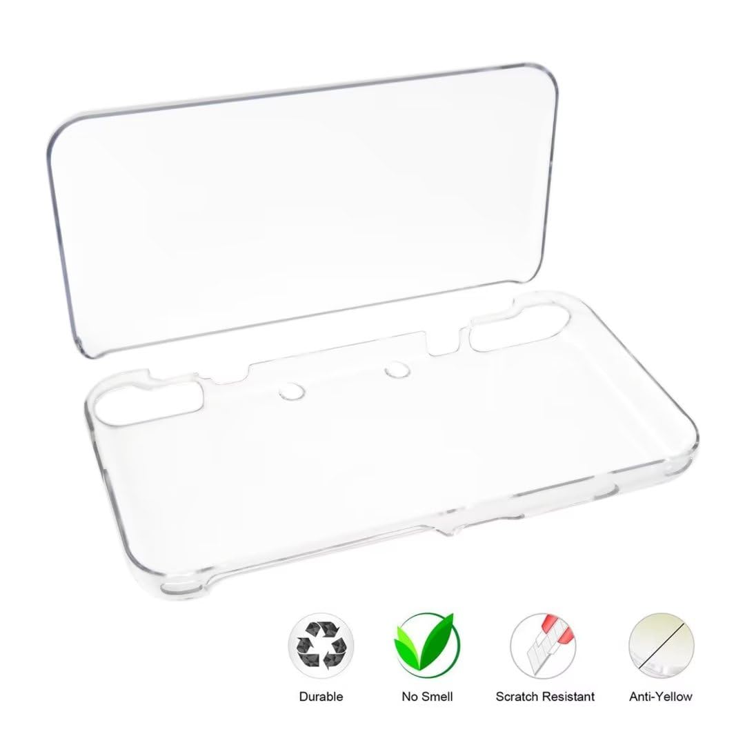 Clear Crystal Hard Shell Case for Nintendo 2DS XL U4599