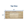 Wall Mounted Folding Shower Bench 24 Inch R1851