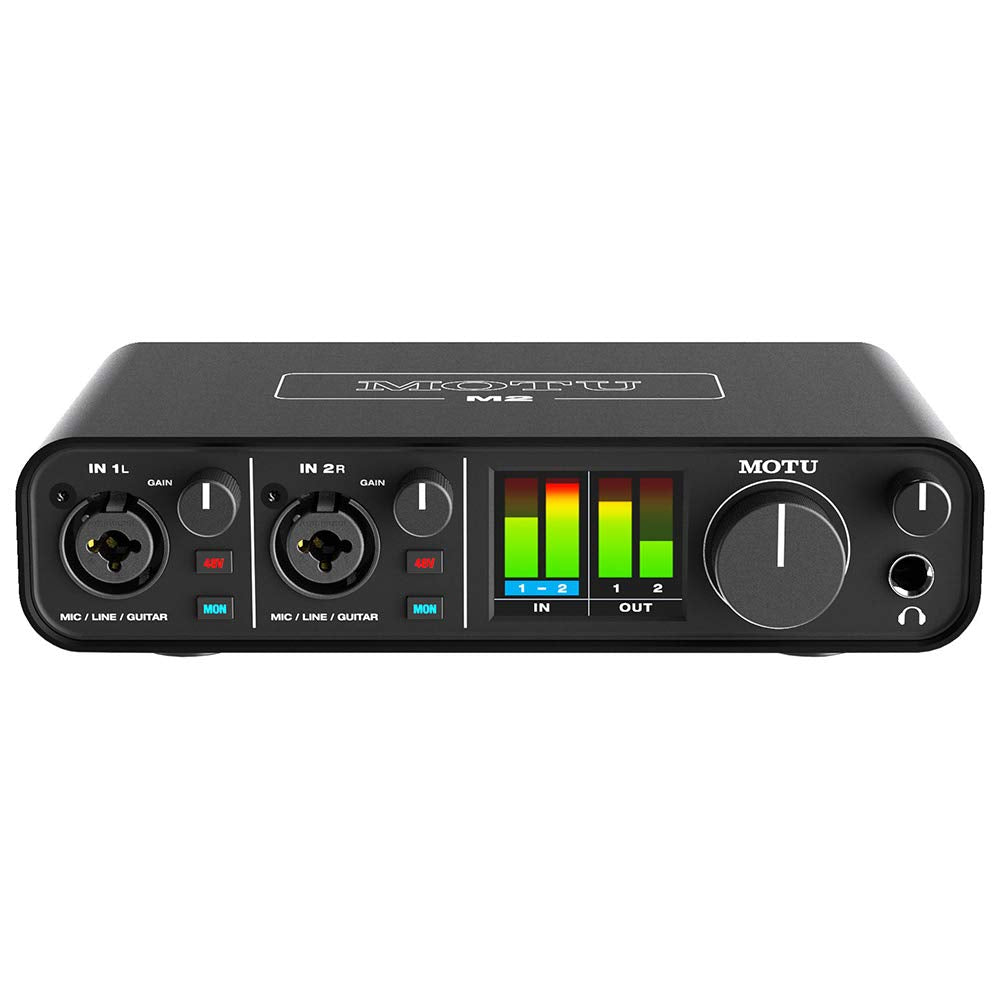 2x2 USB-C Audio Interface with XLR-XLR Cable Bundle K9004