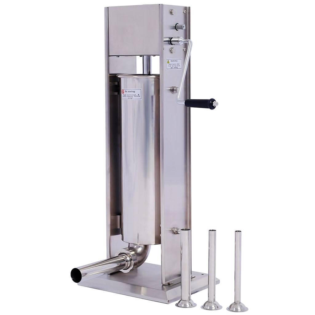 7L Stainless Steel Manual Vertical Sausage Stuffer I974442