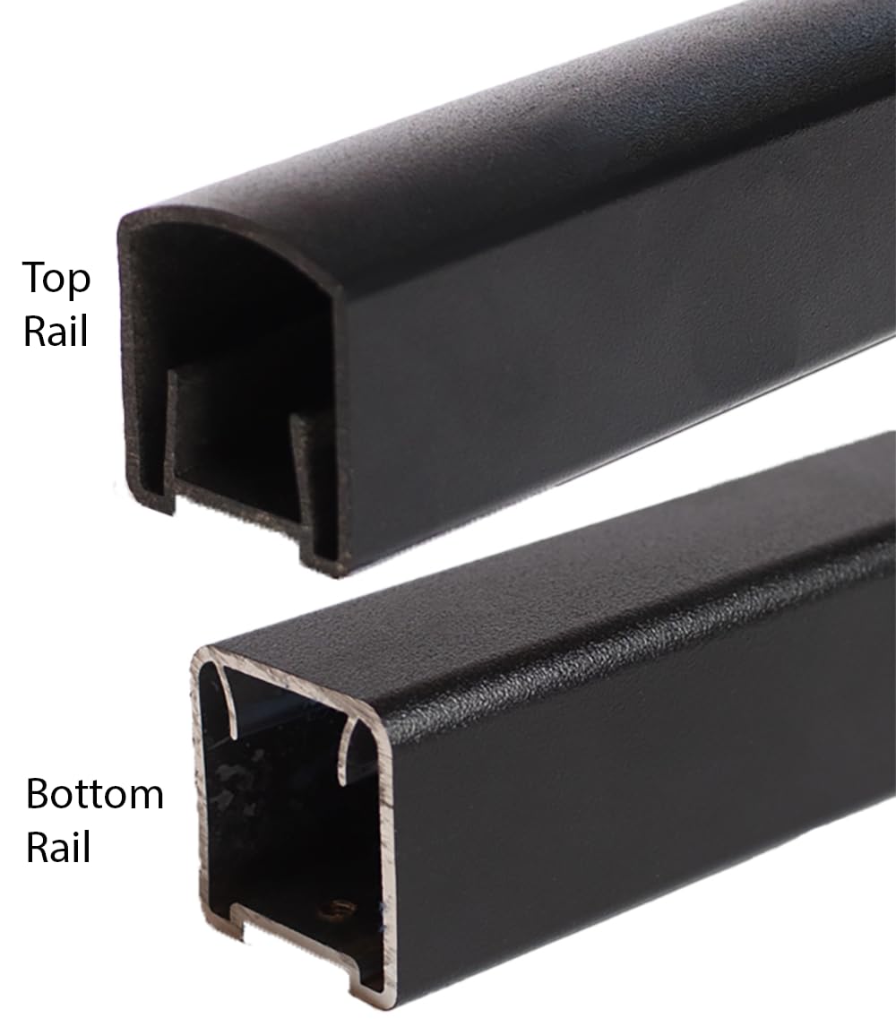 Black Textured Level Rail Kit P645