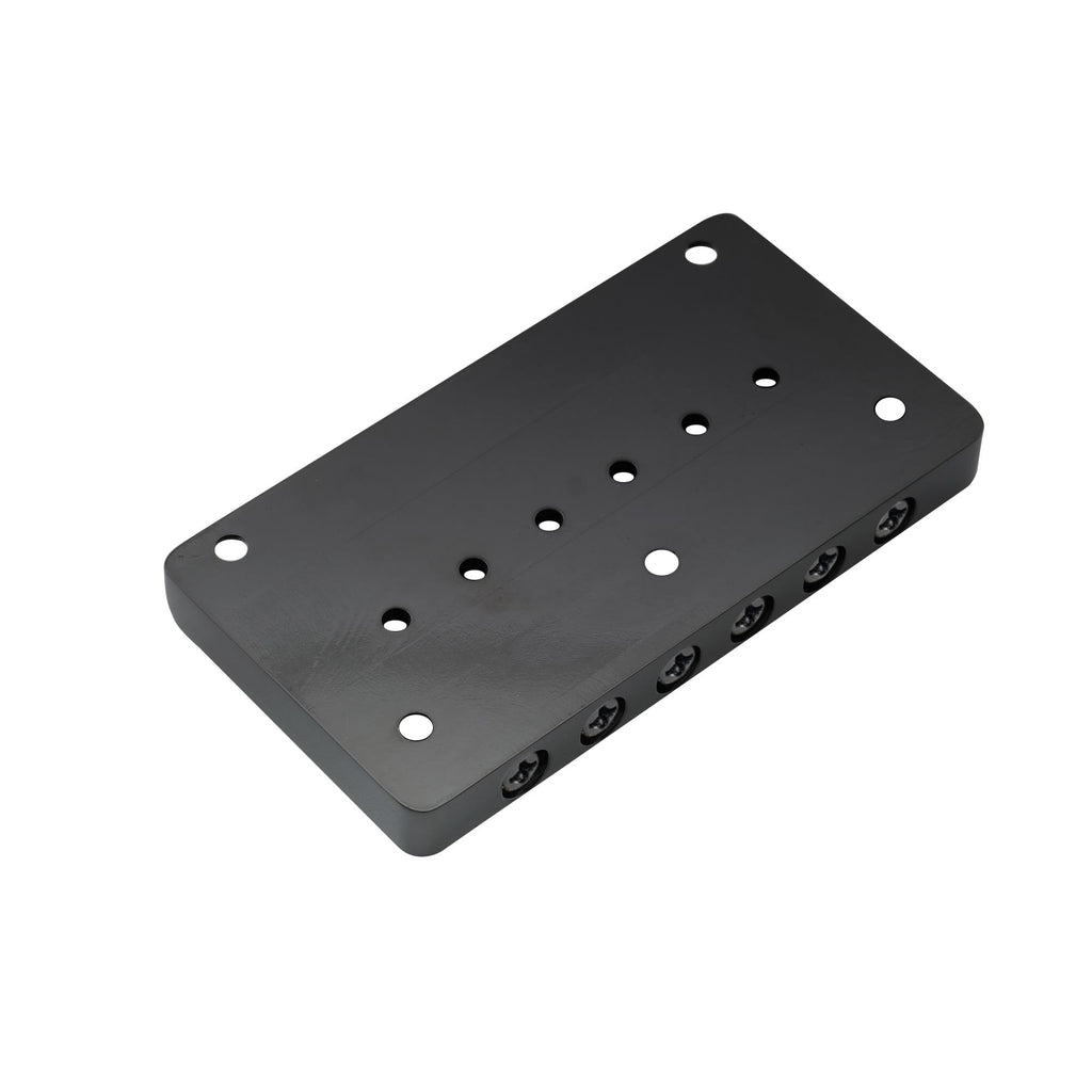Black Non-tremolo Hardtail Bridge A67814