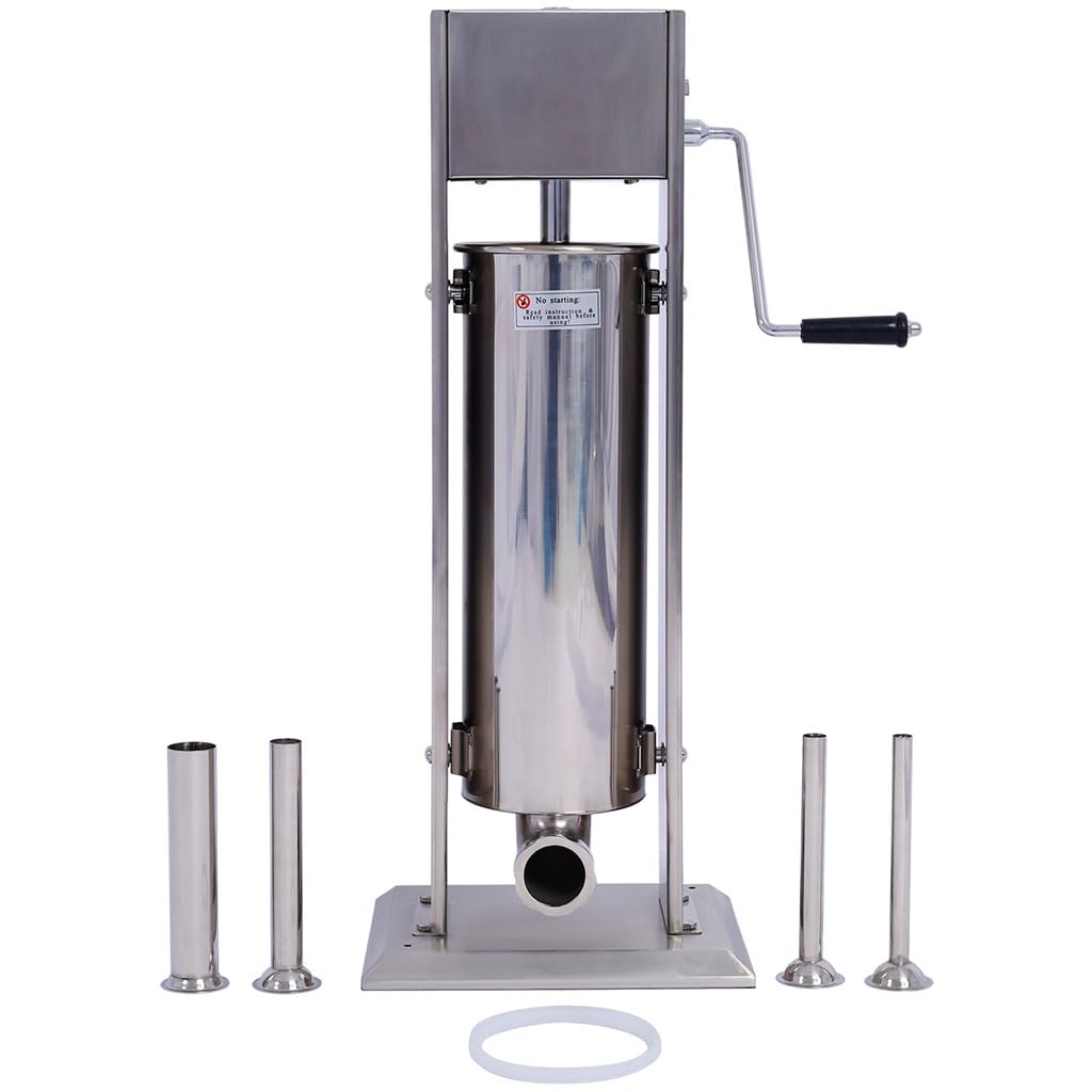 7L Stainless Steel Manual Vertical Sausage Stuffer I974442