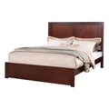 California King Solid Wood Platform Bed with Underbed Storage T405
