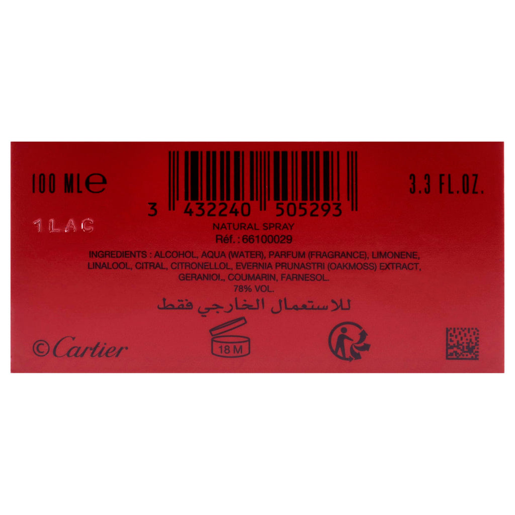 3.3 oz Eau de Toilette Spray K331