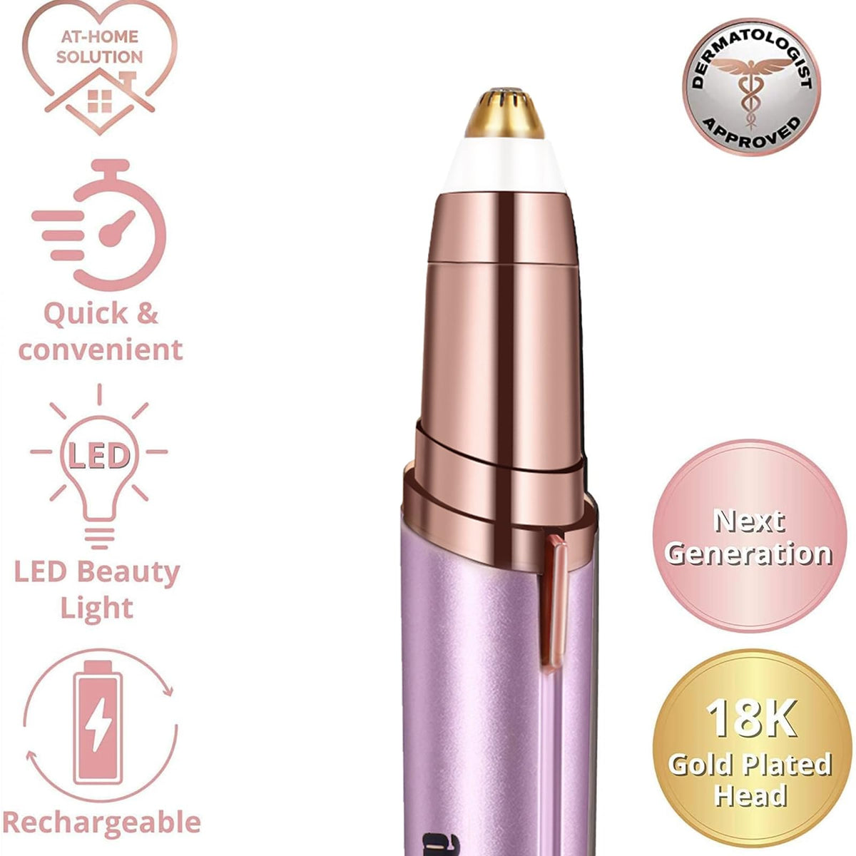 Rechargeable Electric Eyebrow Trimmer U671254