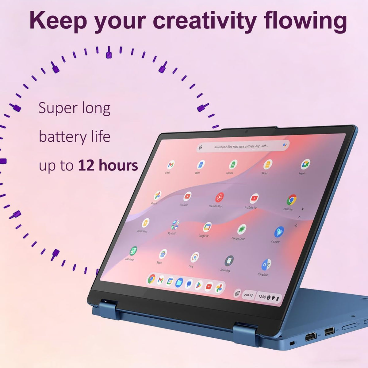 2-in-1 Chromebook Laptop T2418