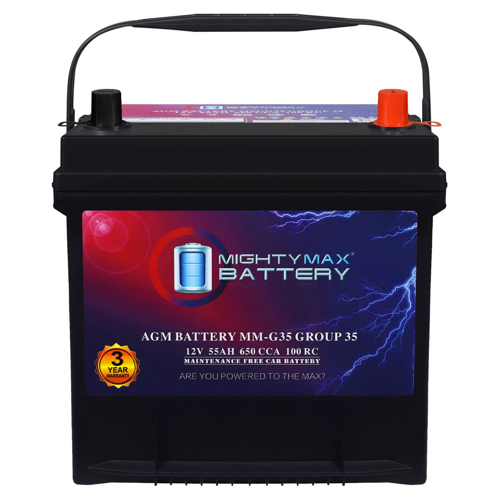 12V 55Ah AGM Replacement Battery D8810