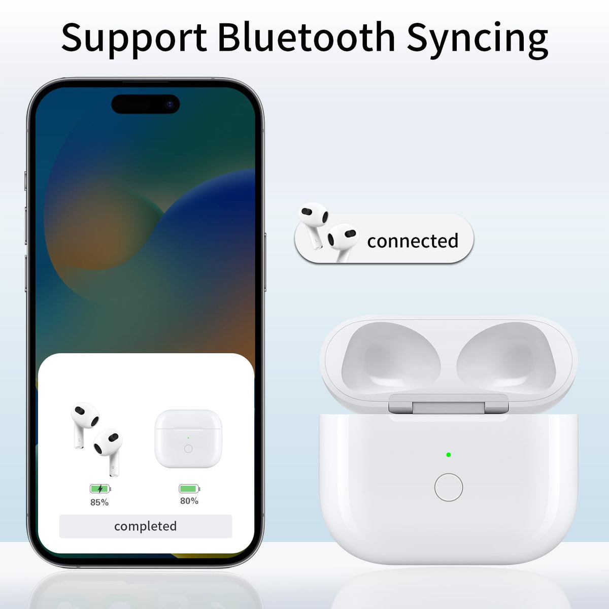 Replacement Charging Case with USB-C & Reset Button C32631
