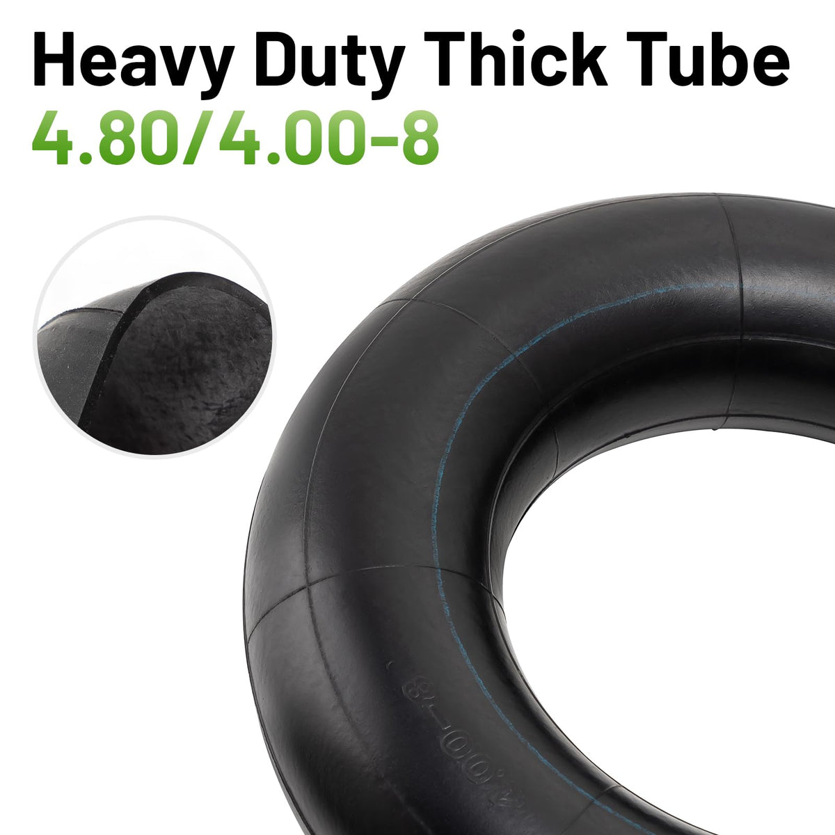 4.80-8 4.00-8 Replacement Tire Inner Tube with TR87 Angled Valve P96426