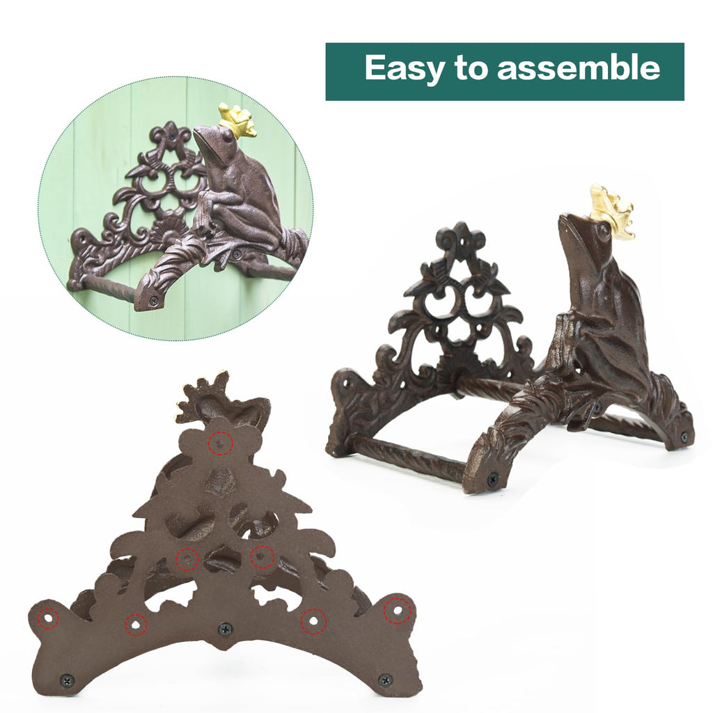 Cast Iron Wall Mounted Garden Hose Holder C9852