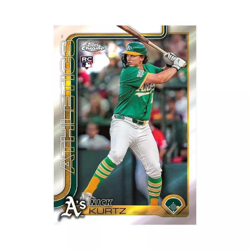2025 MLB Chrome Baseball Trading Card Mega Box R13169
