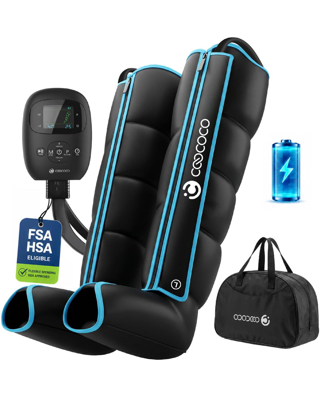 Full Leg Compression Massager Q415