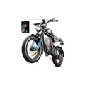1000W Electric Bike 48V 15Ah 20" Fat Tire 7-Speed V268