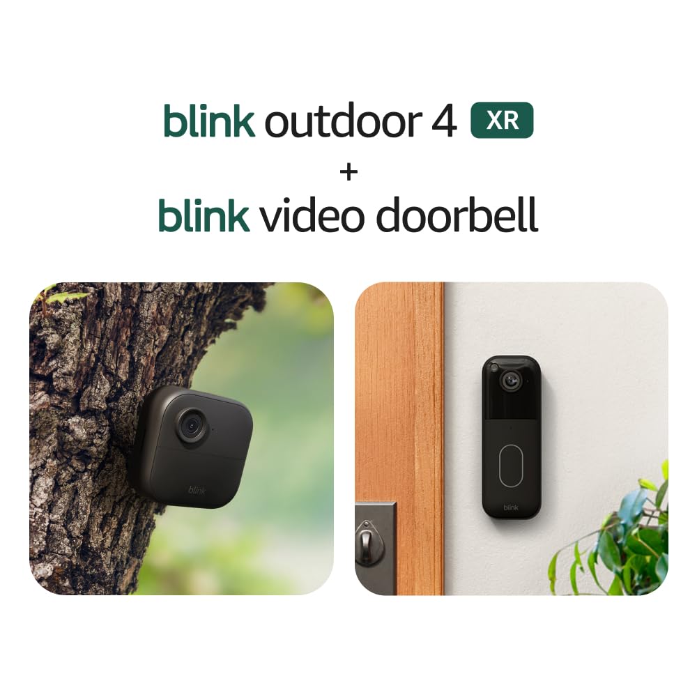 Wireless Video Doorbell + Outdoor Camera with Sync Module E849