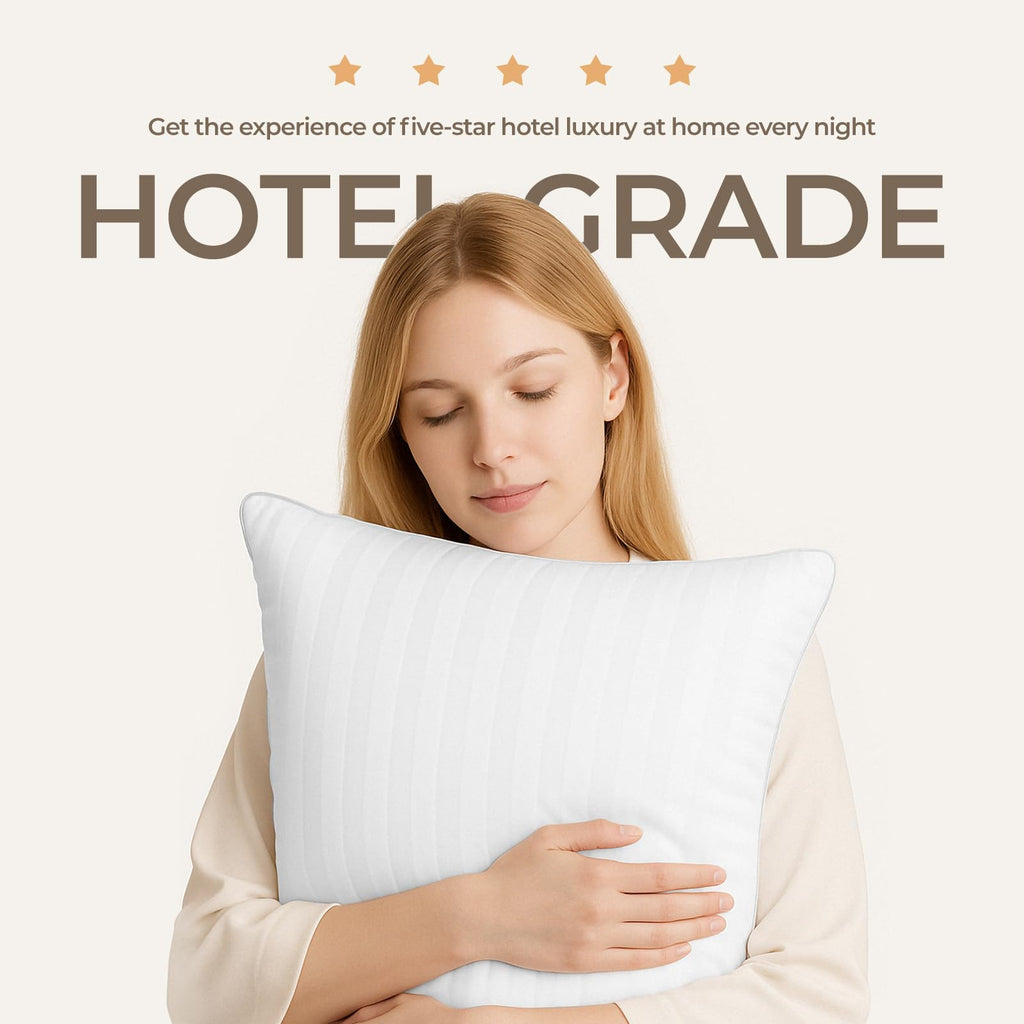 King Size Down Alternative Pillows Set of 2 Q79911