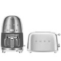 10-Cup Drip Coffee Maker & 2-Slice Toaster Set Stainless Steel U183