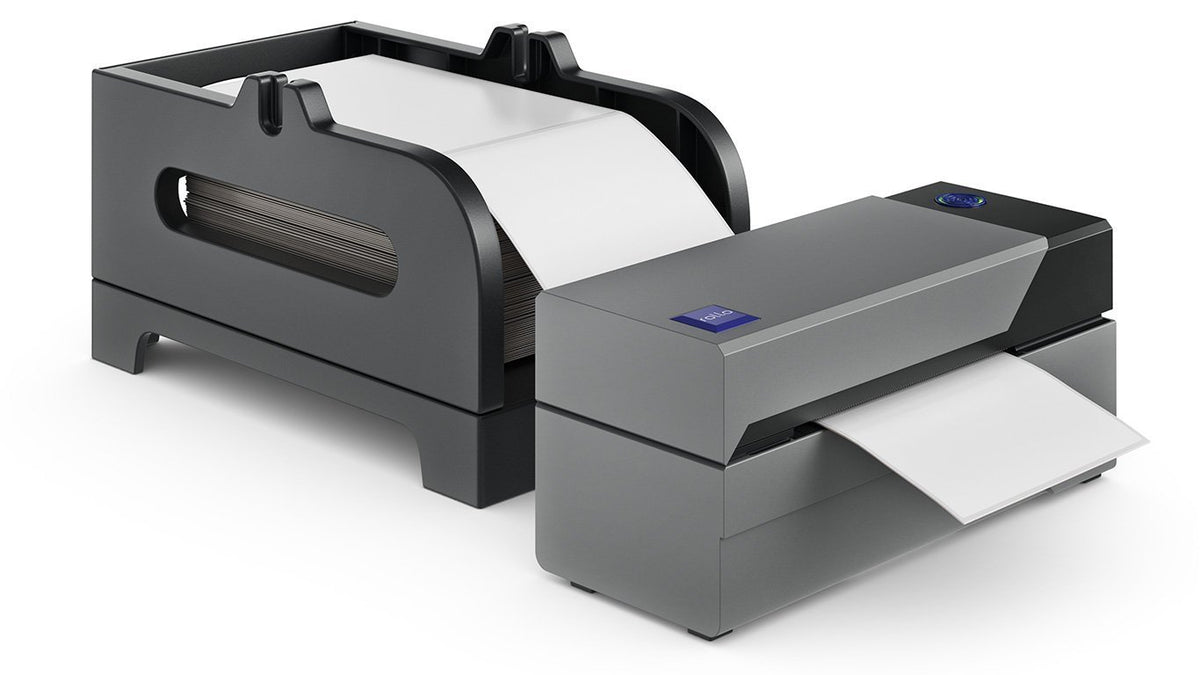 Thermal Label Holder for Label Rolls and Fan-Fold Stacks D8922