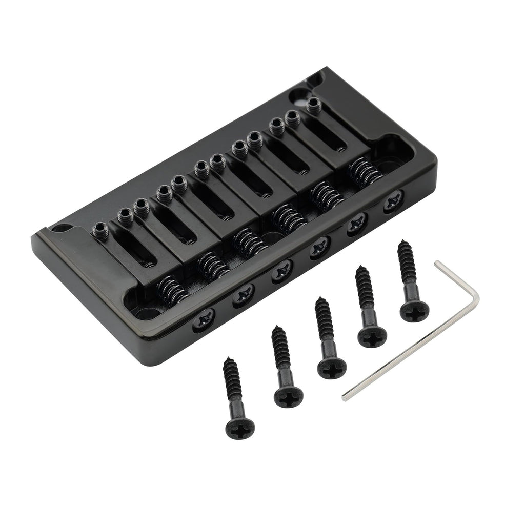 Black Non-tremolo Hardtail Bridge A67814