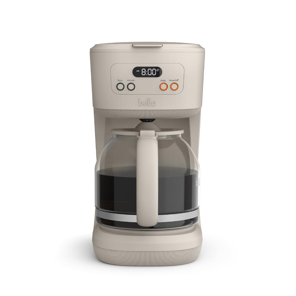 12-Cup Programmable Coffee Maker with Glass Carafe F745682