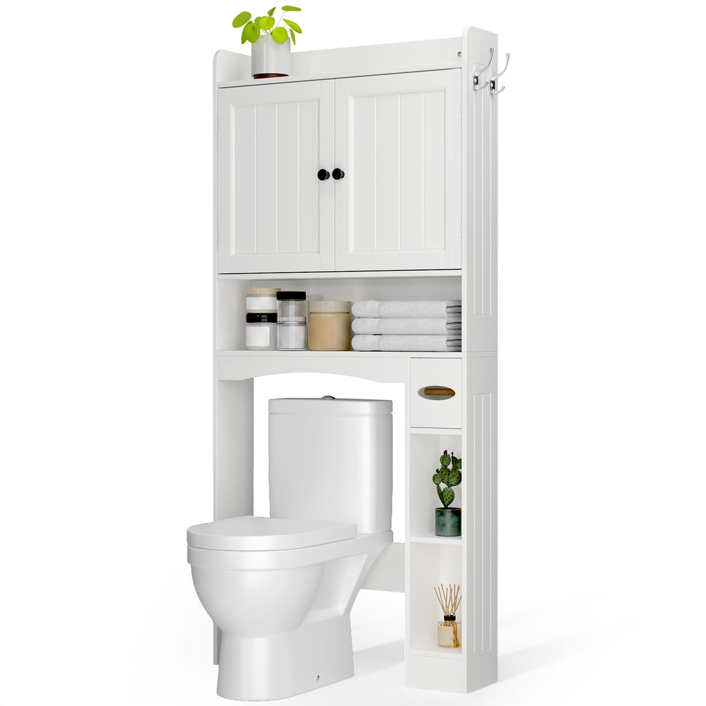 White Over The Toilet Storage Cabinet R898604