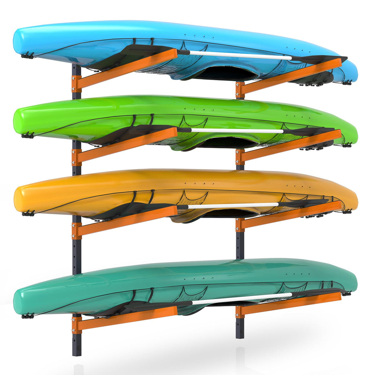 Wall Mount Adjustable Kayak Storage Rack Z316