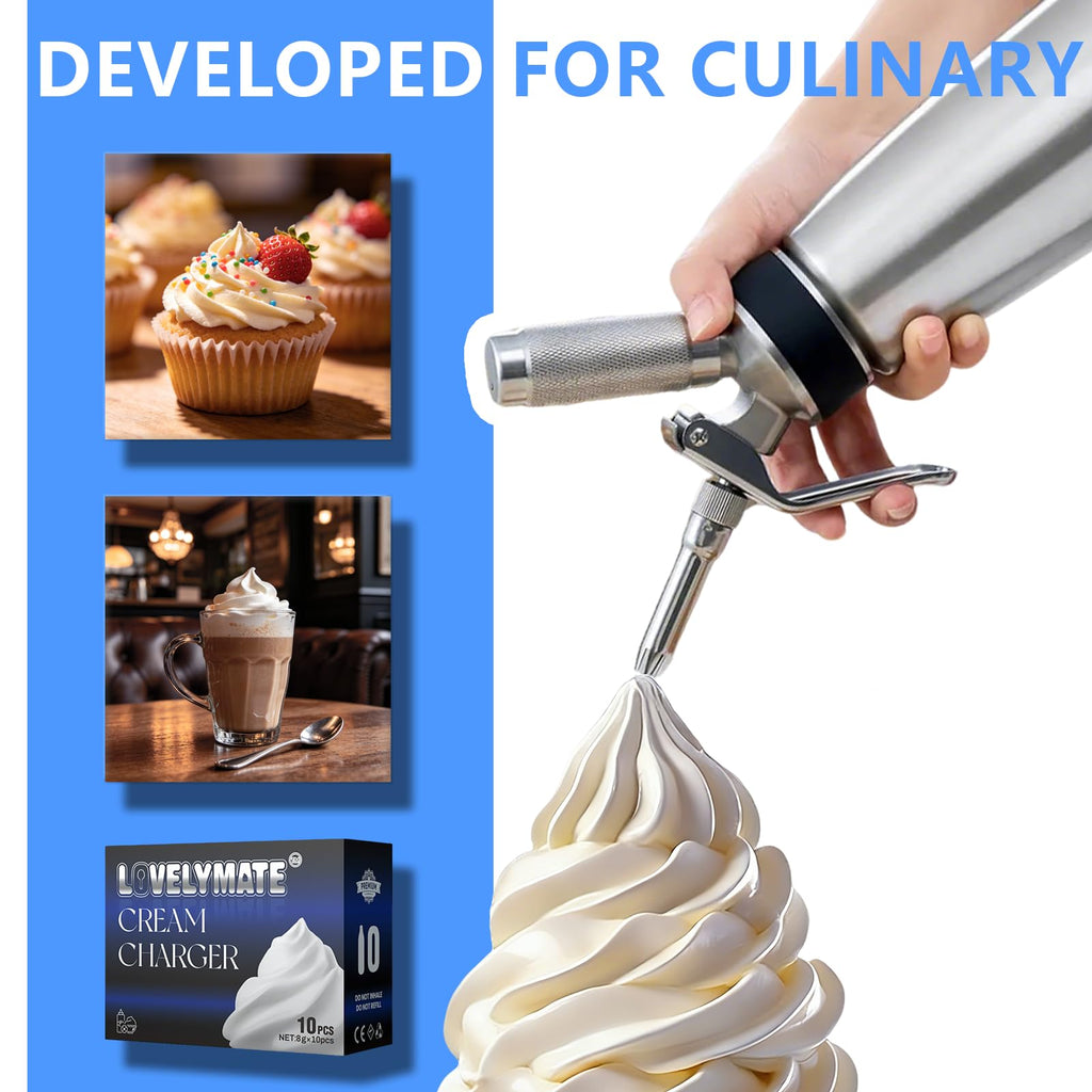 8g Whipped Cream Chargers 10 Pack N98479