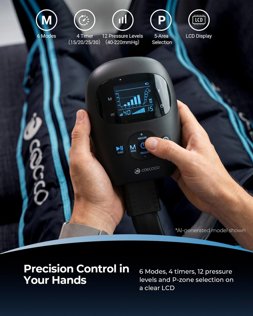 Full Leg Compression Massager Q415