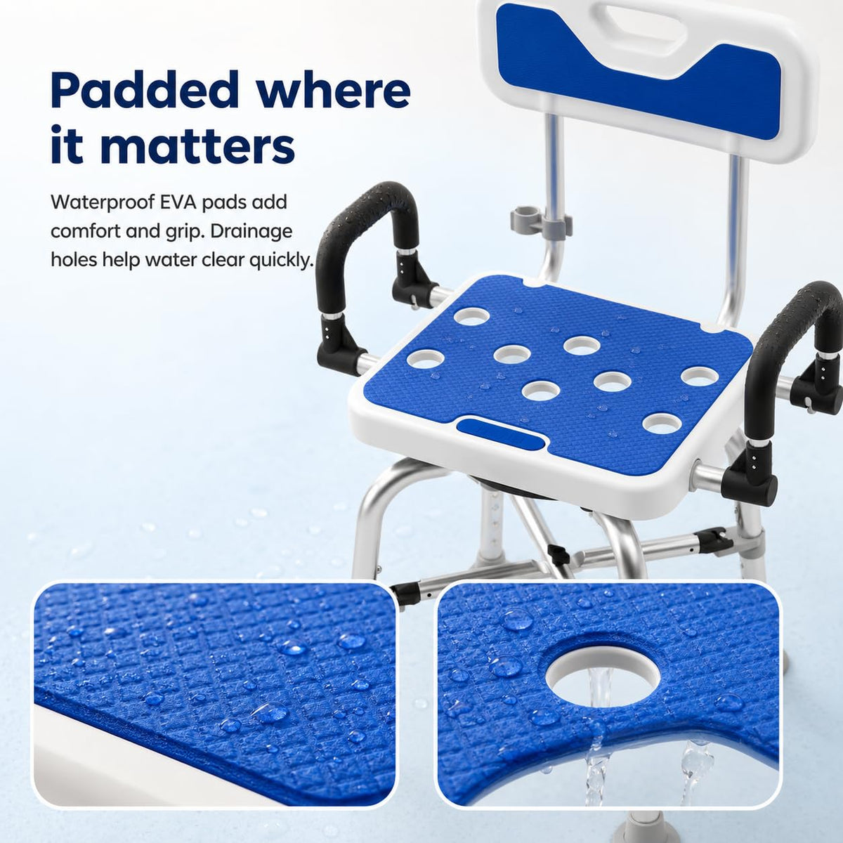 Heavy Duty Swivel Shower Chair I7437