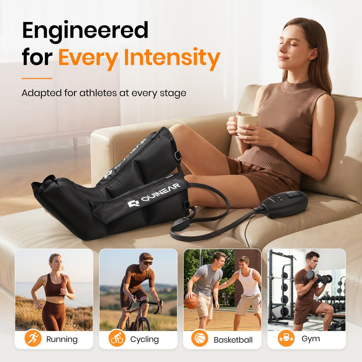 Air Compression Leg Recovery Boots Massager Z458