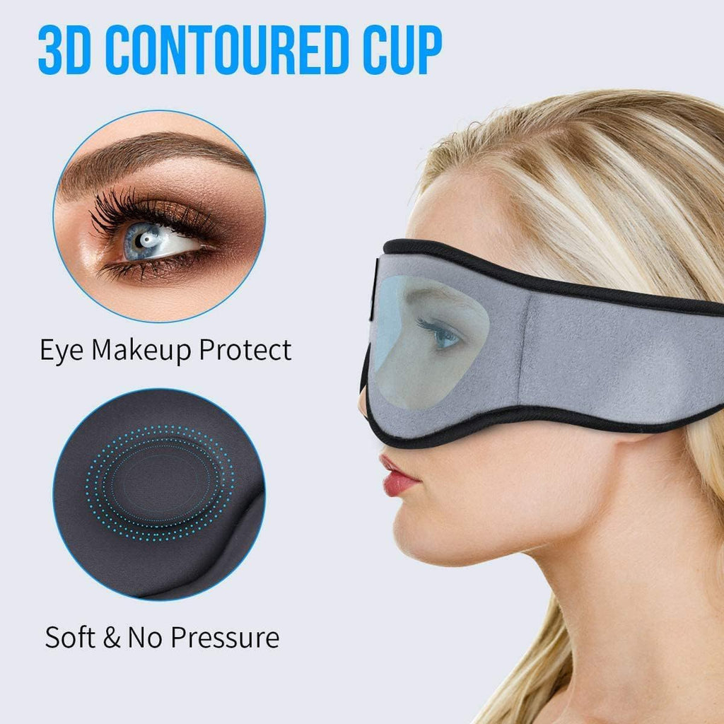 Sleep Mask with Bluetooth Headphones Cotton Y664