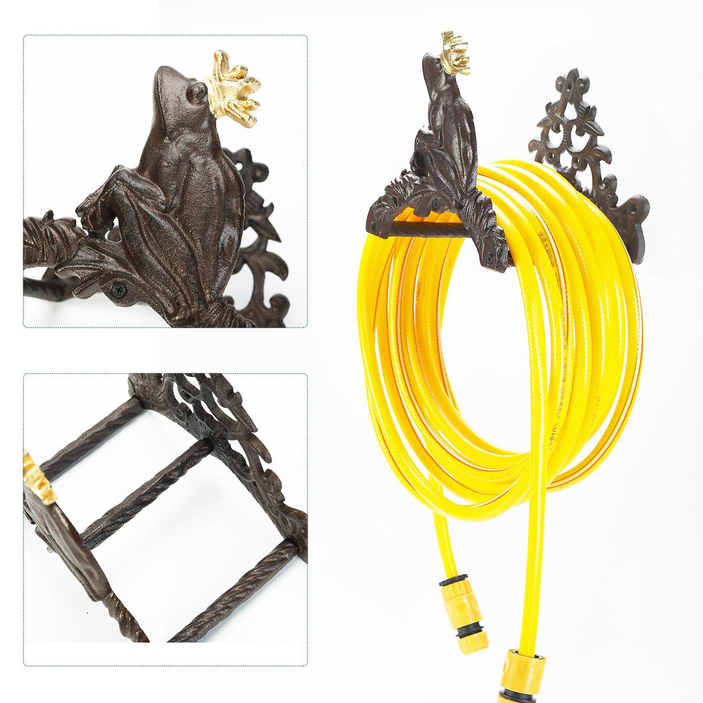 Cast Iron Wall Mounted Garden Hose Holder C9852