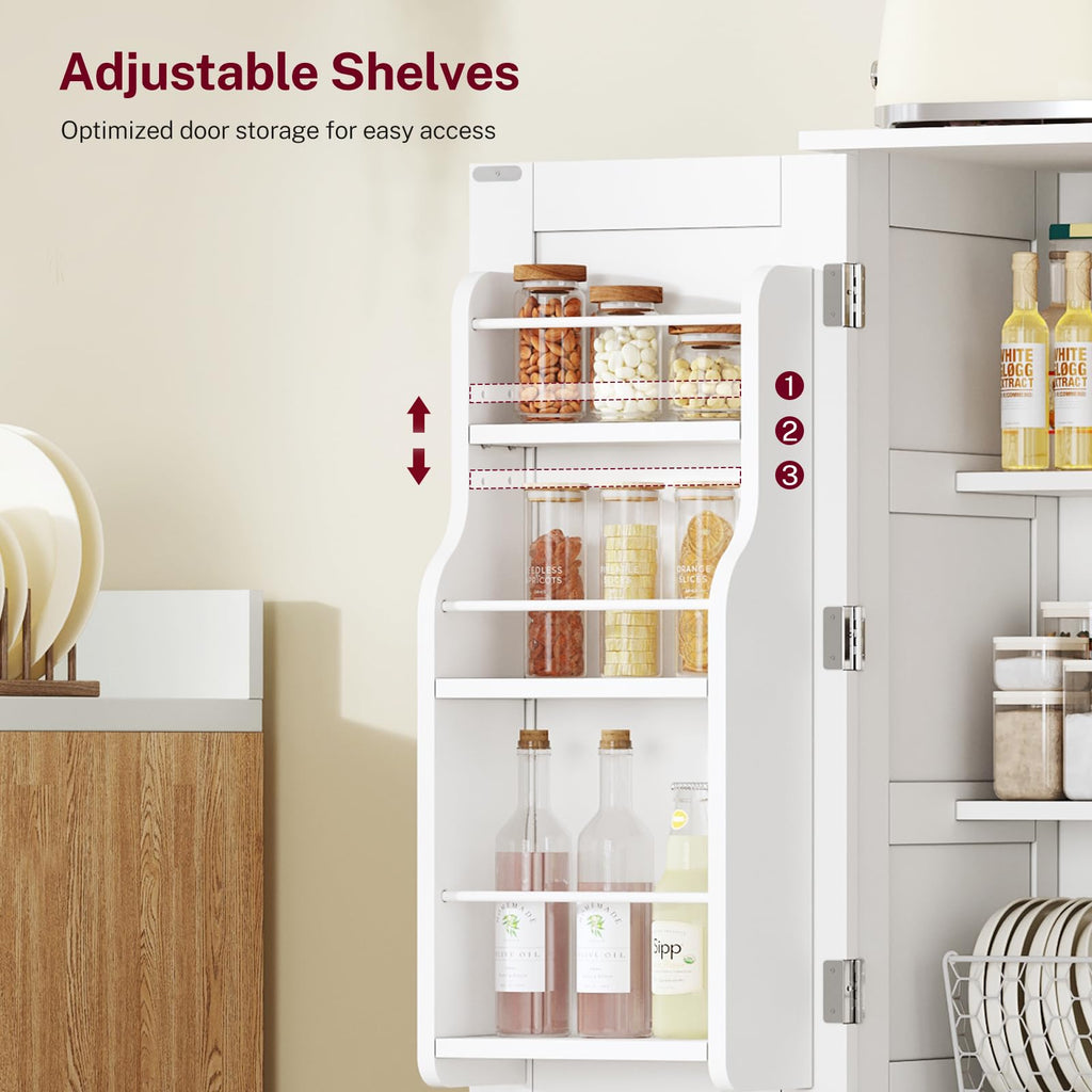 43”H Pantry Cabinet with 4 Doors H630509