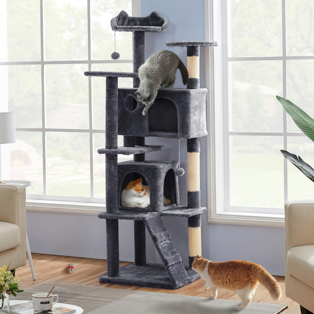 70in Cat Tree with Sisal Scratching Post X8467