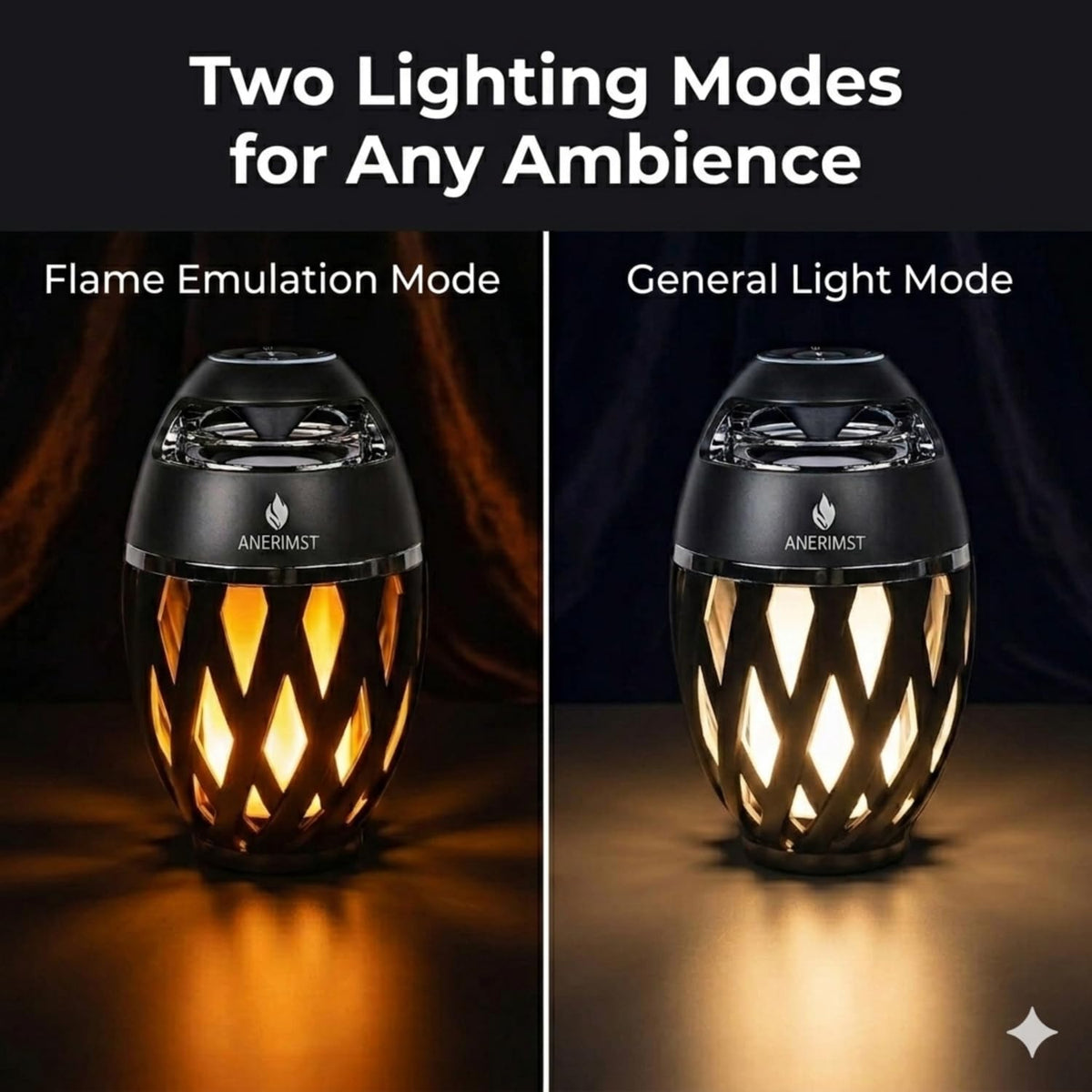Black 2 Pack Waterproof Bluetooth Speaker with LED Torch Light B320379