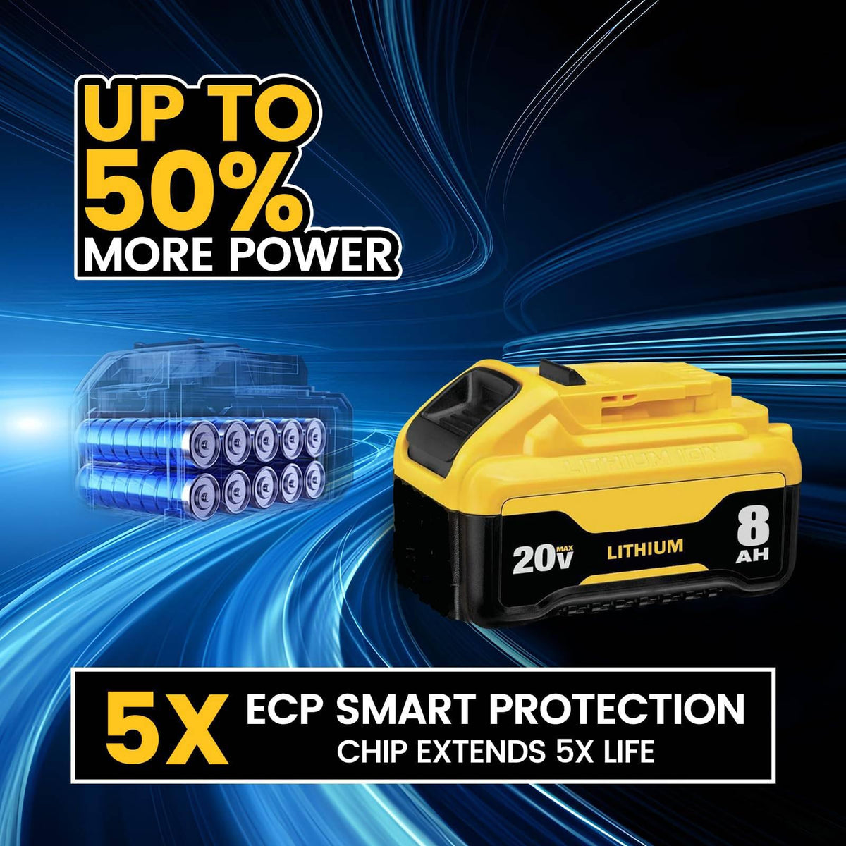 8000mAh Battery Replacement R576616