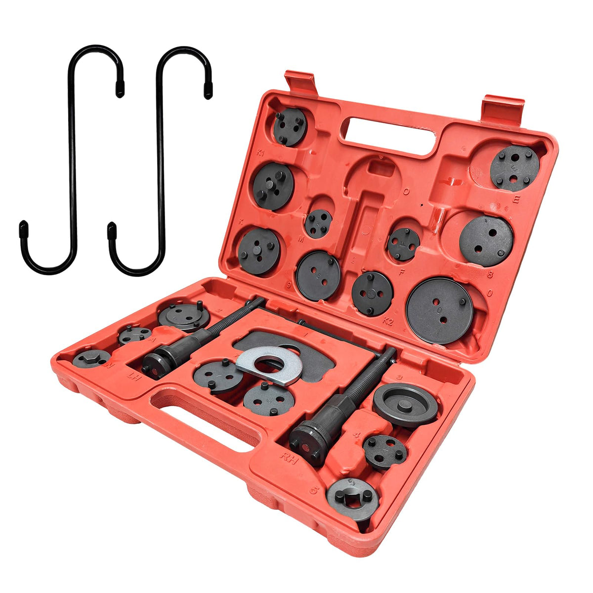 Brake Caliper Wind Back Tool Set with Disc Adapters M325356
