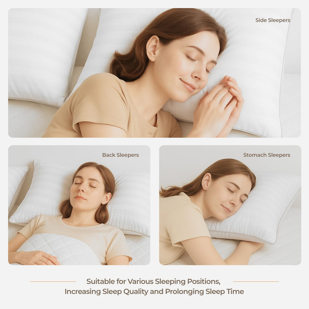 King Size Down Alternative Pillows Set of 2 Q79911