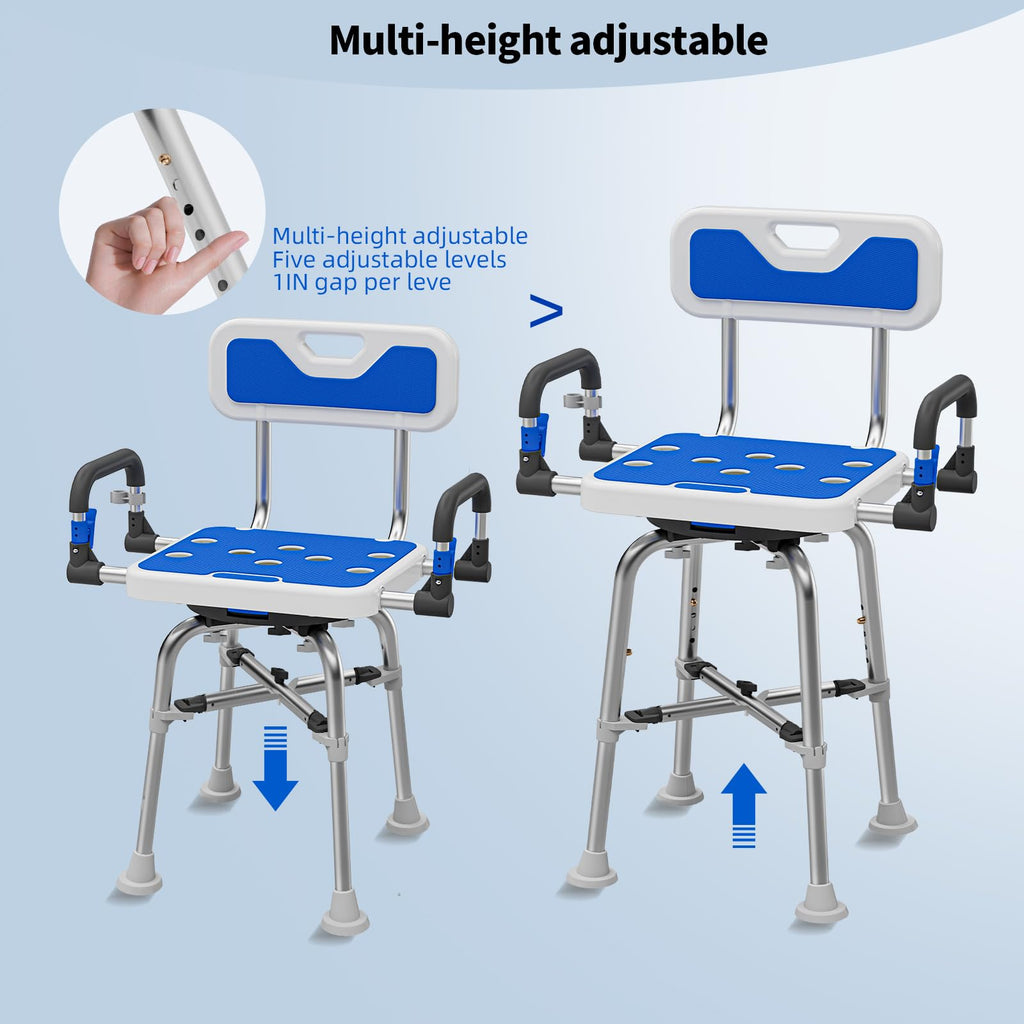 Heavy Duty Swivel Shower Chair I7437