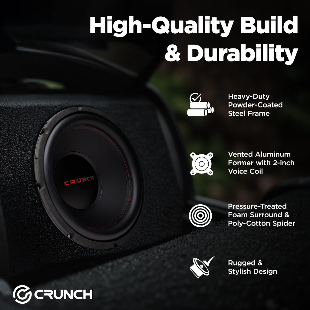 12 Inch 800 Watt 4 Ohm Dual Voice Coil Car Subwoofer Z852746