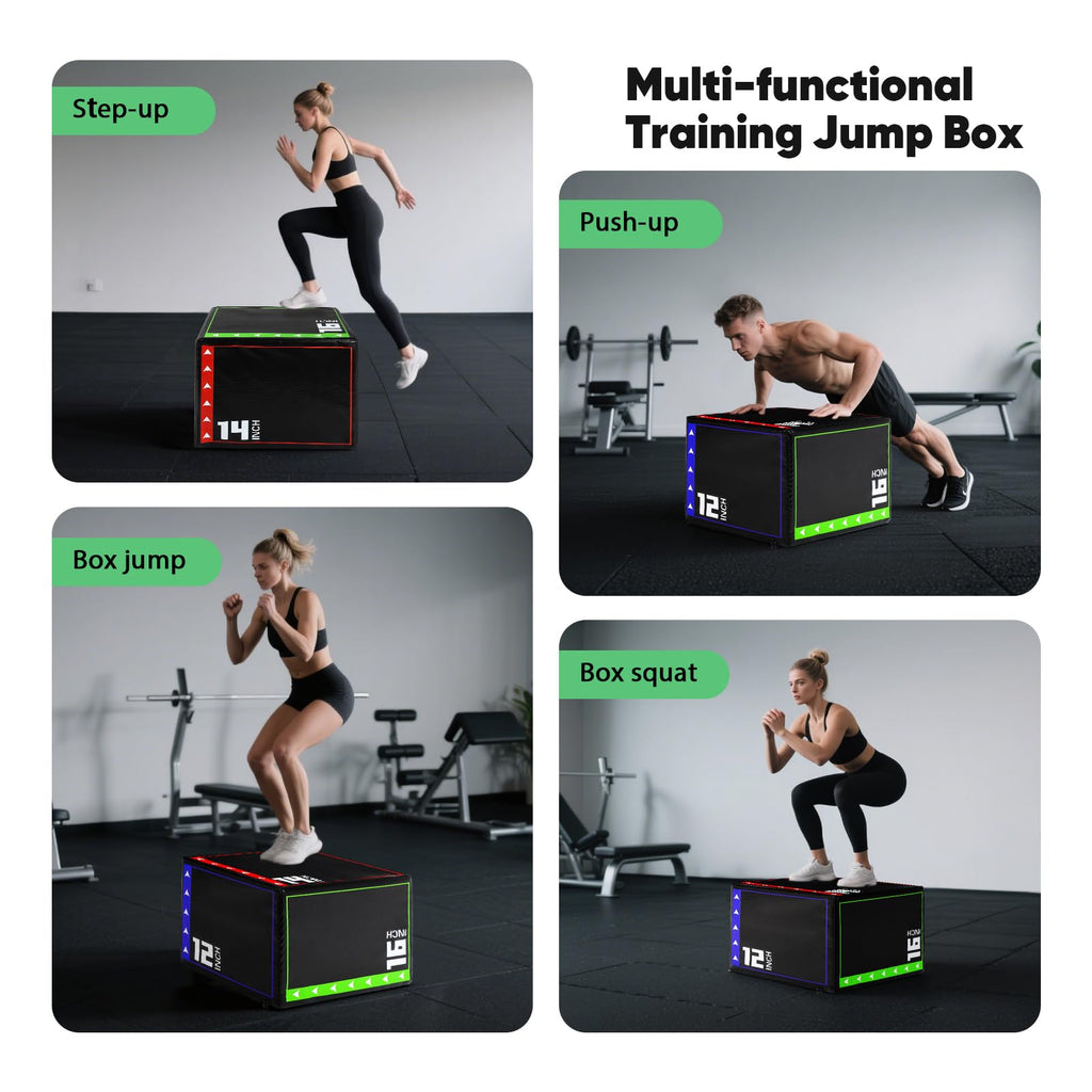 3 in 1 Foam Plyometric Jump Box C88110