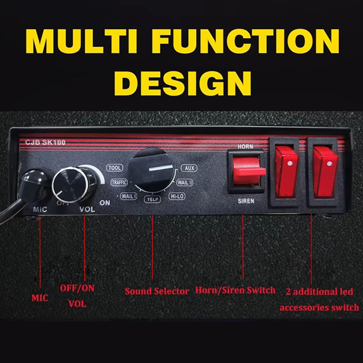 100W Emergency PA System Kit O4482