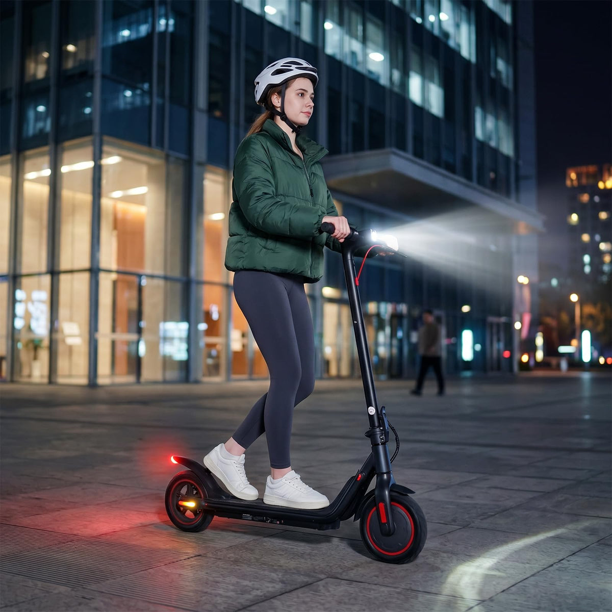 Electric Scooter with 8.5" Pneumatic Tires A408