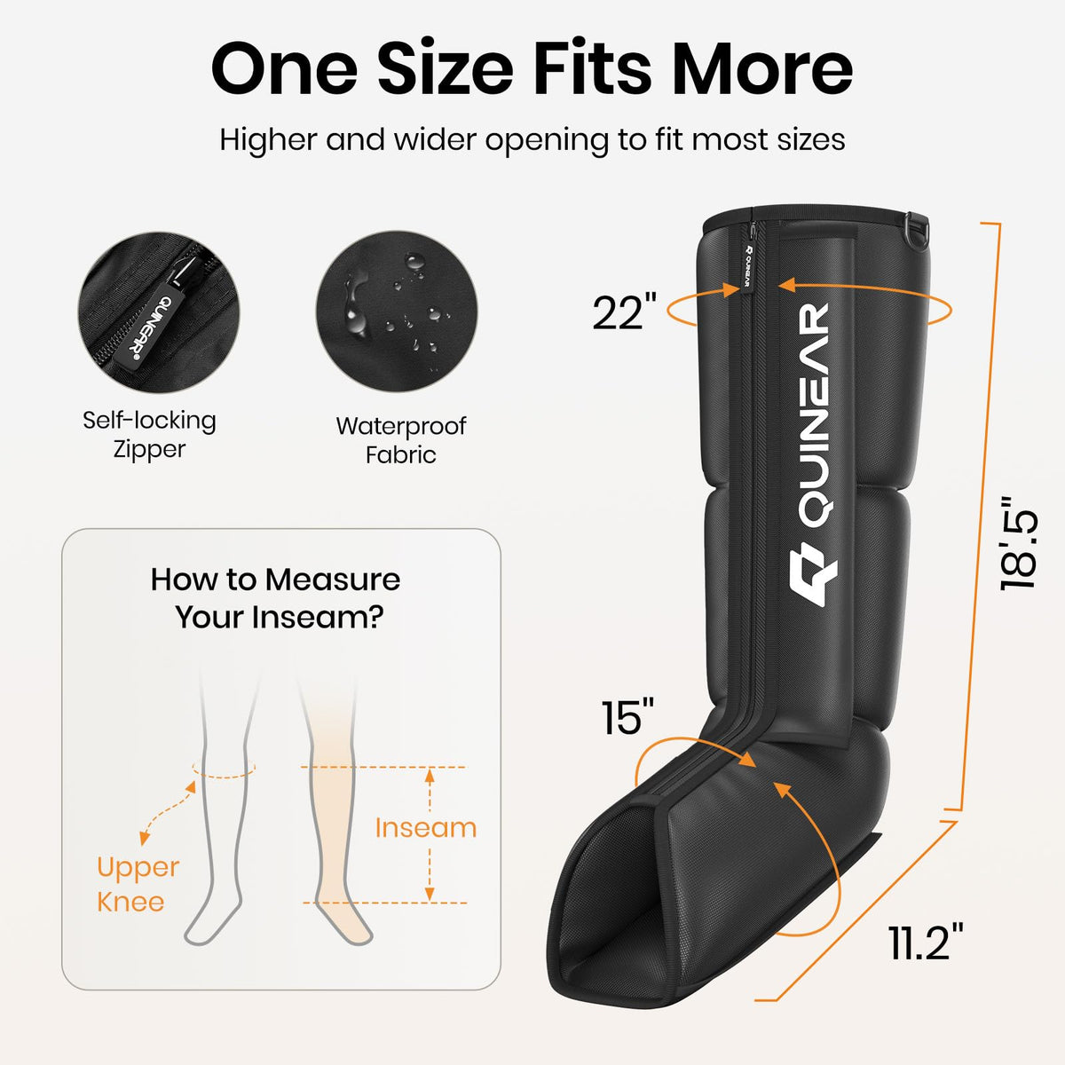 Air Compression Leg Recovery Boots Massager Z458