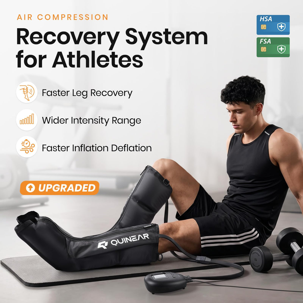 Air Compression Leg Recovery Boots Massager Z458