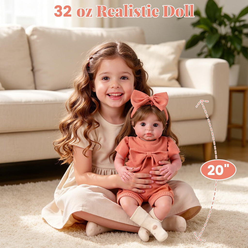 20 Inch Realistic Baby Doll T42301