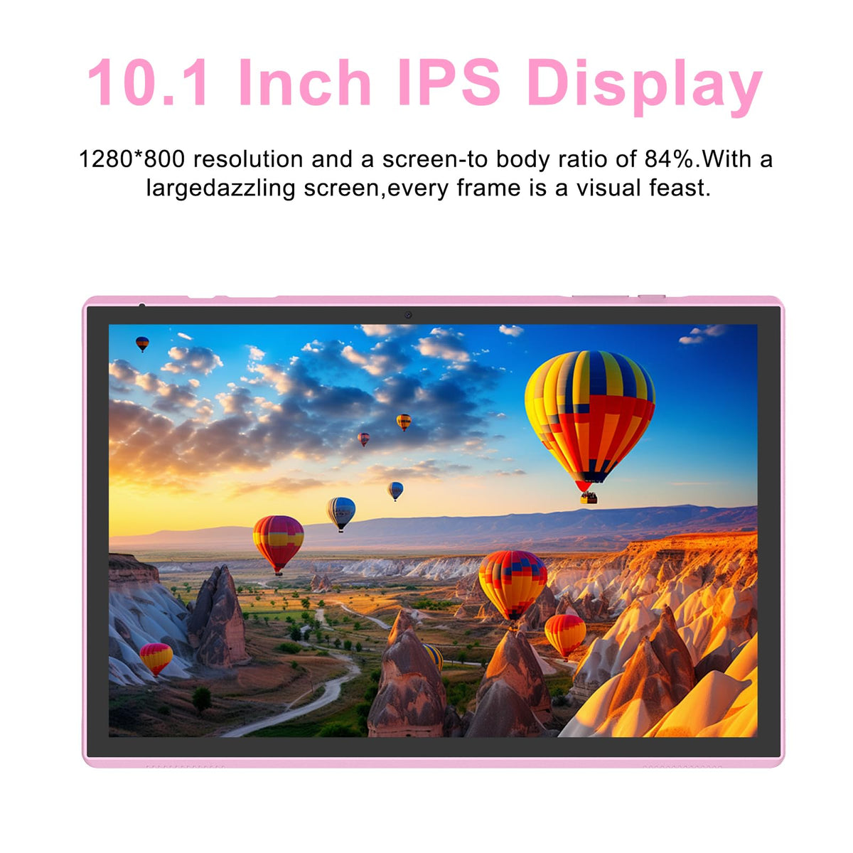 10 Inch Android Tablet with Case Stylus 8GB RAM 32GB ROM X3826