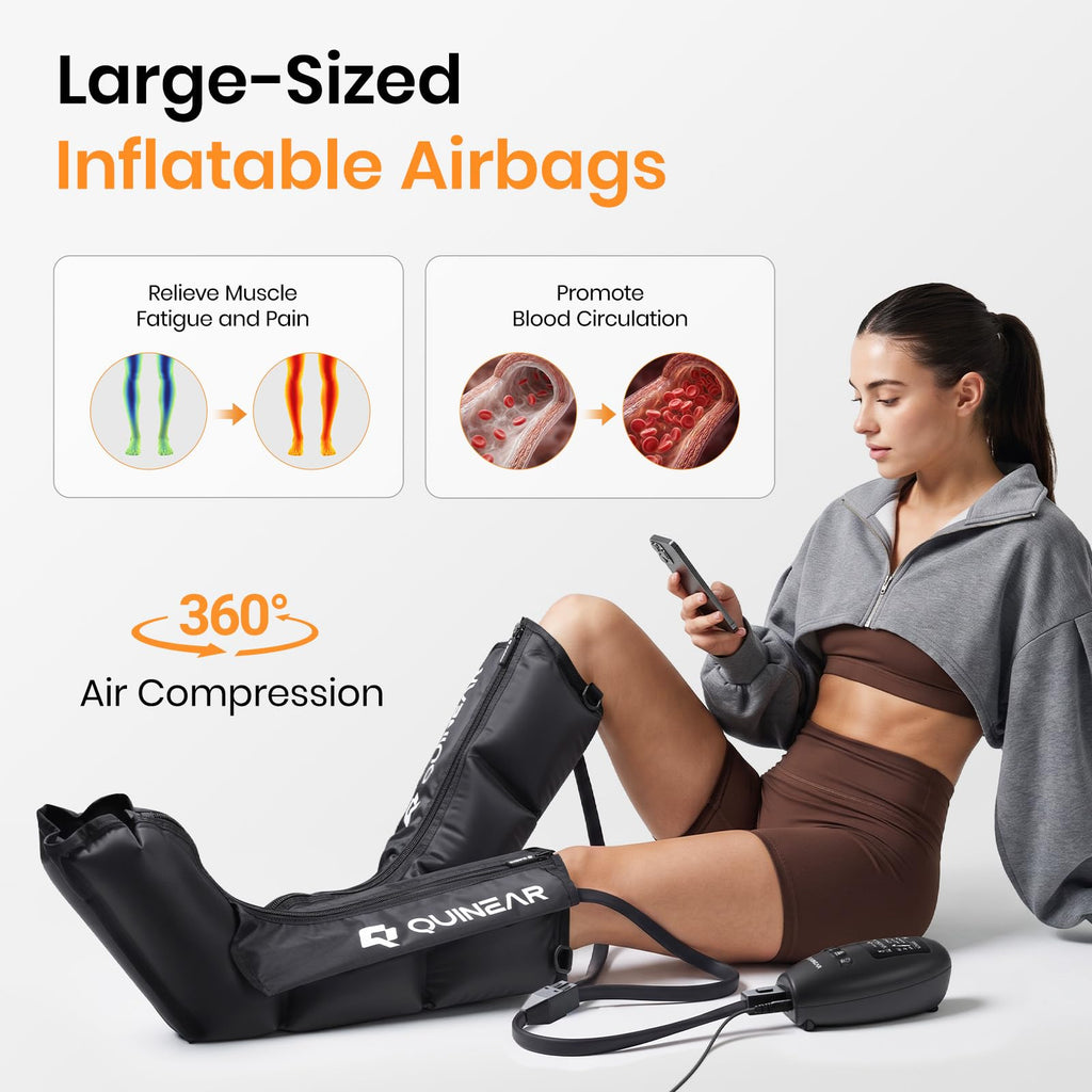Air Compression Leg Recovery Boots Massager Z458