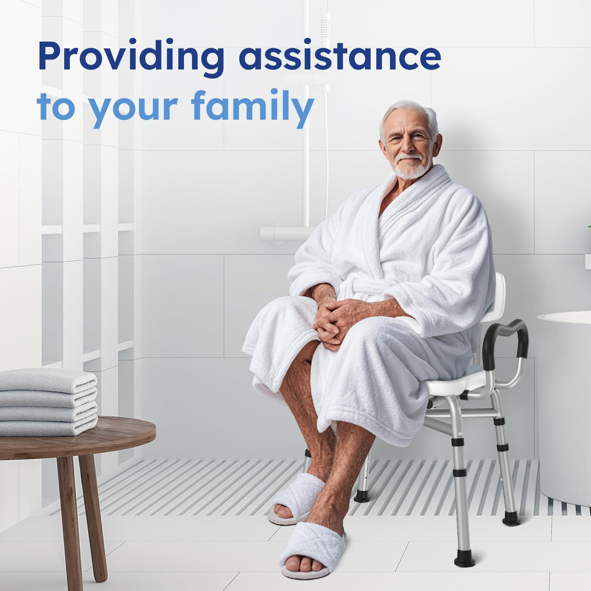 Shower Chair with Arms and Back P508740