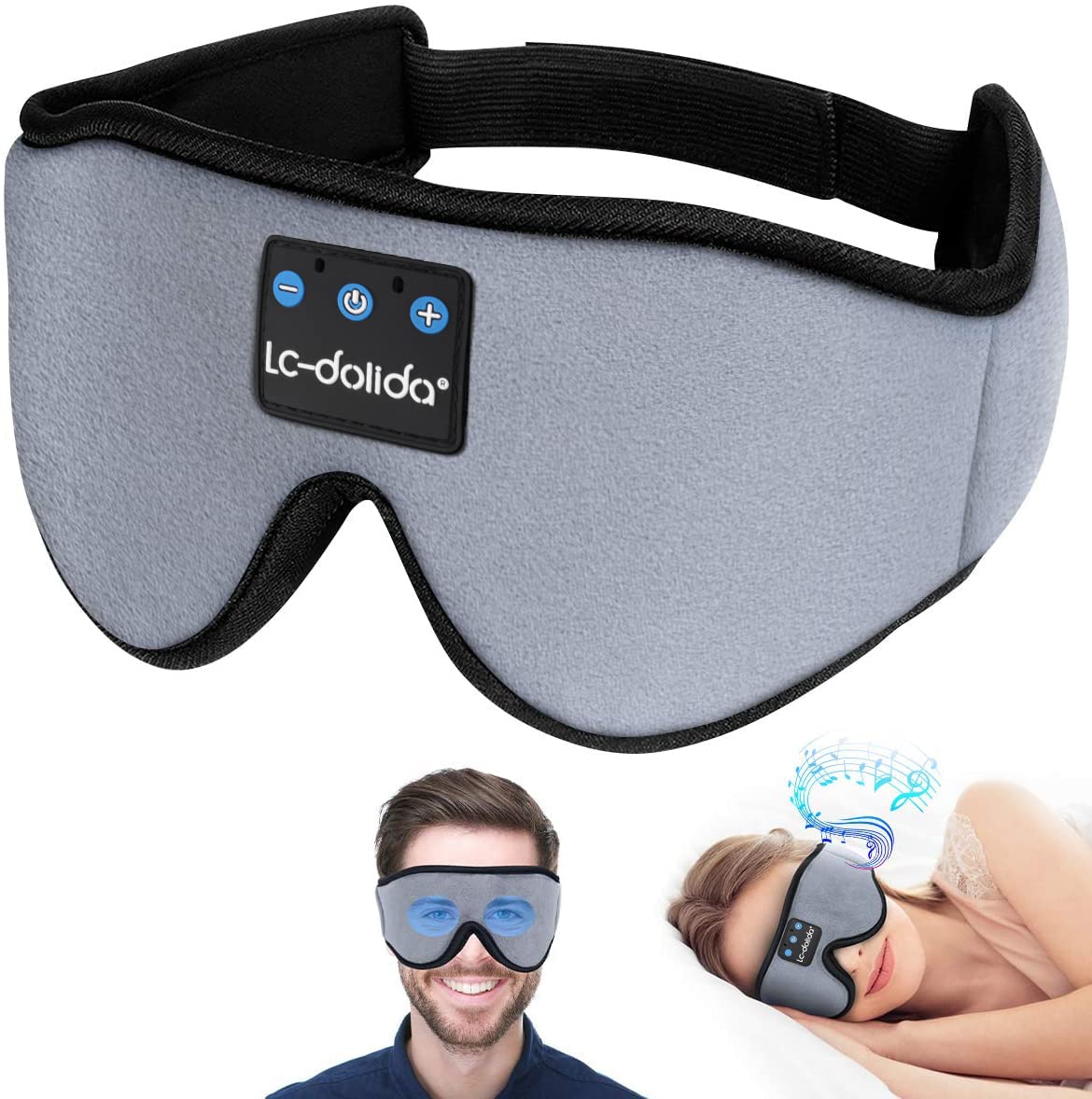 Sleep Mask with Bluetooth Headphones Cotton Y664